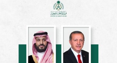 Suudi Arabistan Başbakanı Veliaht Prens bin Salman, Cumhurbaşkanı Erdoğan'la görüştü