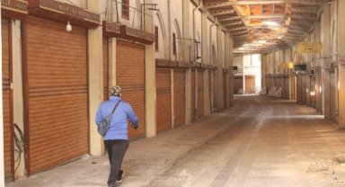 Tarihi Maraş Çarşısı'ndaki 495 dükkan kapalı