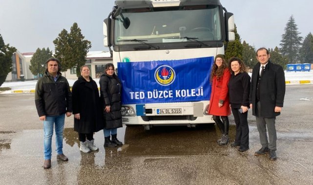 TED'li veliler depremzedeler için tek yürek oldu