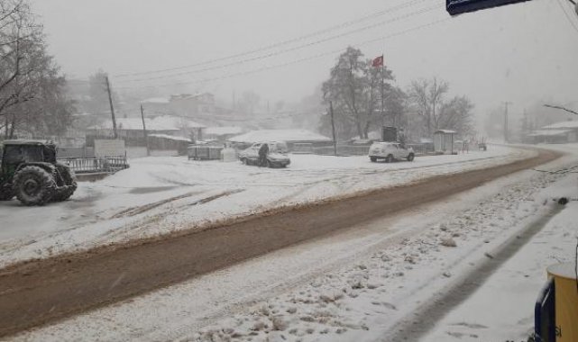 Tekirdağ'da kar yağışı