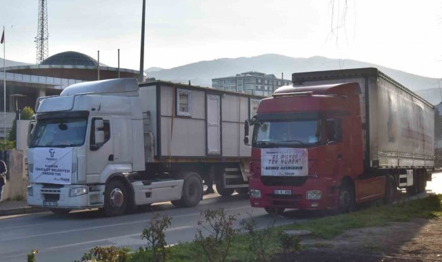 Tekkeköy'den depremzede çocuklara oyuncak