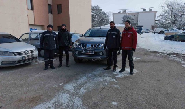 Tercan gönüllü ekibi Malatya'ya desteğe gitti