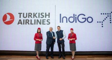 THY ile Hint havayolu şirketi arasında ticari anlaşma; ilk uçuş gerçekleşti