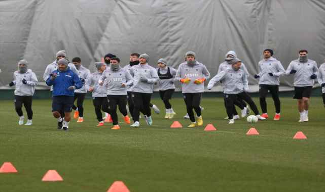 Trabzonspor, Basel maçı hazırlıklarını tamamladı