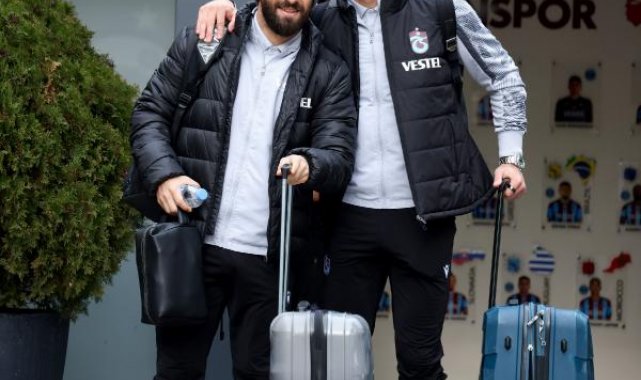 Trabzonspor, Galatasaray maçı için İstanbul'a gitti