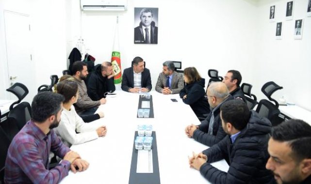 TTB Başkanı Sağkan'dan Diyarbakır Barosu'na ziyaret