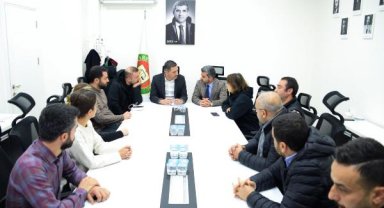 TTB Başkanı Sağkan'dan Diyarbakır Barosu'na ziyaret