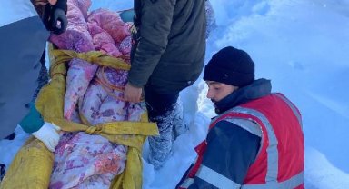 Tuğçe, 83 saat sonra kar altındaki enkazdan çıkarıldı