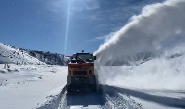 Tunceli'de 255 köy yolu ulaşıma kapandı