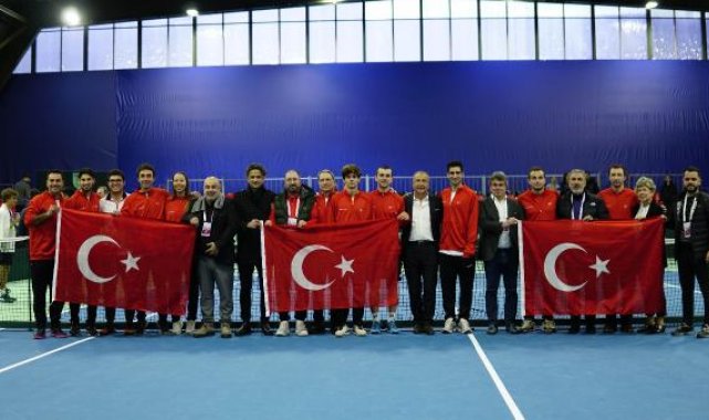 Türkiye, Davis Cup'ta Dünya Grubu 1'e yükseldi
