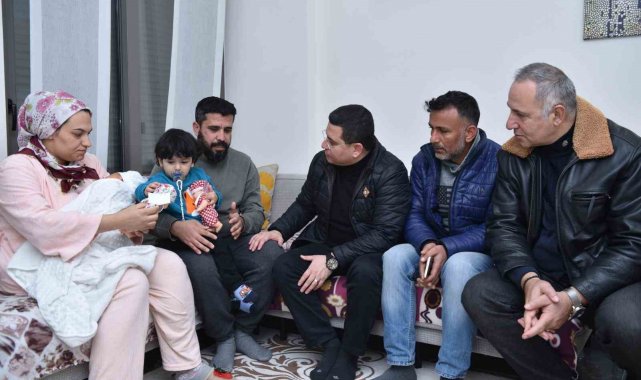 Tütüncü, Antalya'ya gelen depremzedeleri ziyaret etti