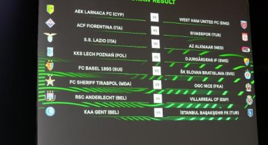 UEFA Avrupa Konferans Ligi'nde rakipler belli oldu