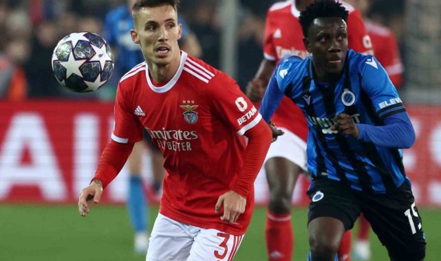 UEFA Şampiyonlar Ligi: Club Brugge: 0 - Benfica: 2