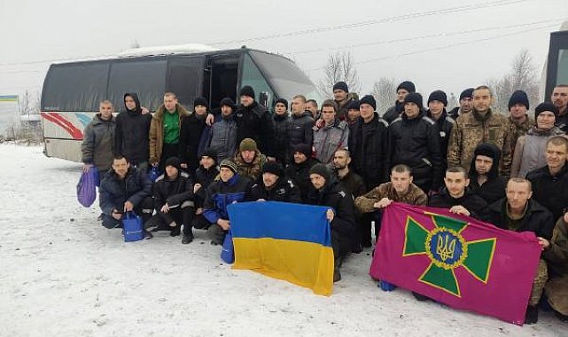 Ukrayna, 116 savaş esirini geri aldı