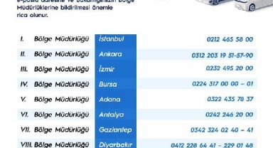 Ulaştırma ve Altyapı Bakanlığı: Her türlü taşıtın afet bölgesinde görevlendirilmesi yapılacak