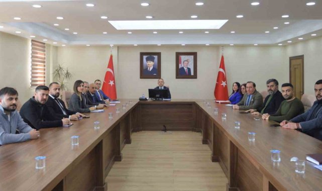 Vali Öner'in başkanlığında "Ekonomi Değerlendirme Toplantısı" yapıldı