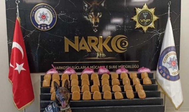 Van'da 61 kilo uyuşturucu ele geçirildi