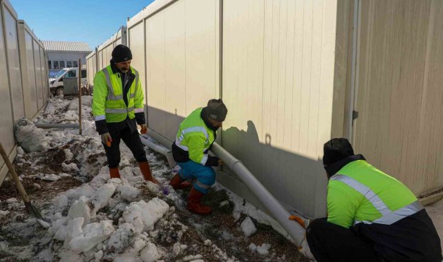 VASKİ, Malatya'nın su ve kanalizasyon altyapısını onarıyor