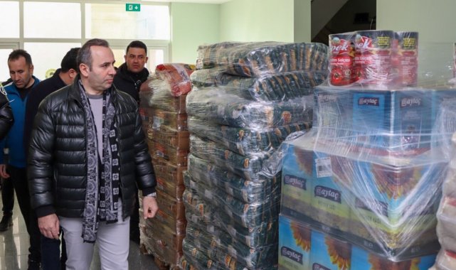 Yalova Belediyesi'nden depremzedelere "sosyal market" hizmeti