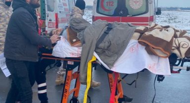 Yaralı depremzedeler Malatya'dan uçakla İstanbul'a getirildi