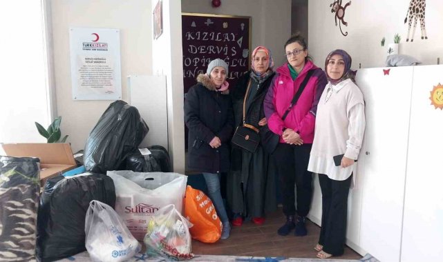 Yardım için seferber oldular