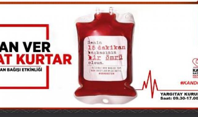 Yargıtay'dan depremzedeler için 'kan bağışı' kampanyası