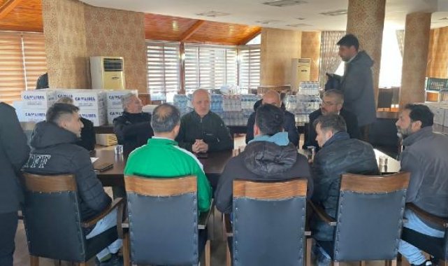 YÖK Başkanı Özvar, deprem bölgesinde