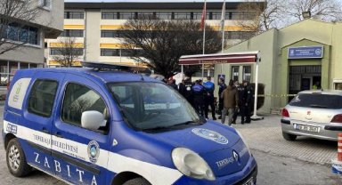 Zabıta memuru, mesai arkadaşını silahla yaraladı