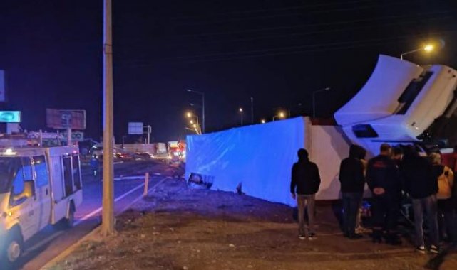 1 kişinin öldüğü kazanın görüntüleri ortaya çıktı