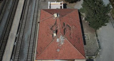 111 yıllık Dörtyol Tren İstasyonu da depremlerde hasar gördü