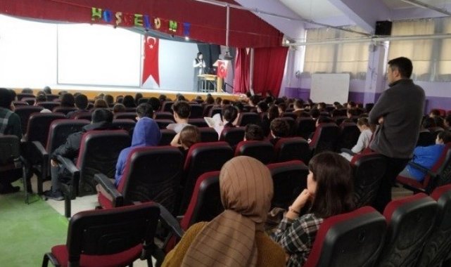 130 öğrenciye 'Gıda Güvenirliği ve İsrafı' eğitimi verildi