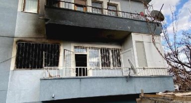 2 katlı binada çıkan yangında bedensel engelli Emre, öldü
