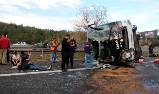 3 kişinin öldüğü otobüs kazasının davasında şoförden 'Lastik patladı' savunması