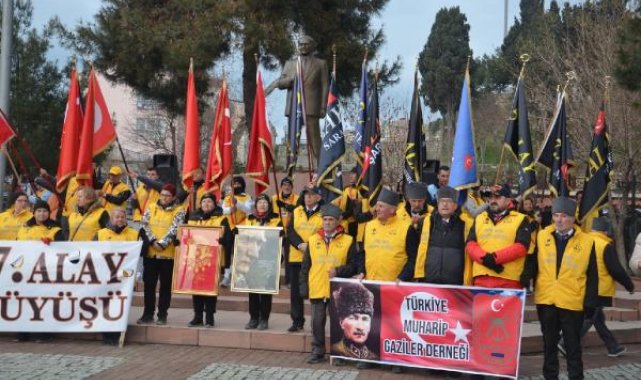 '57'nci Alay' korteji, Gelibolu'da