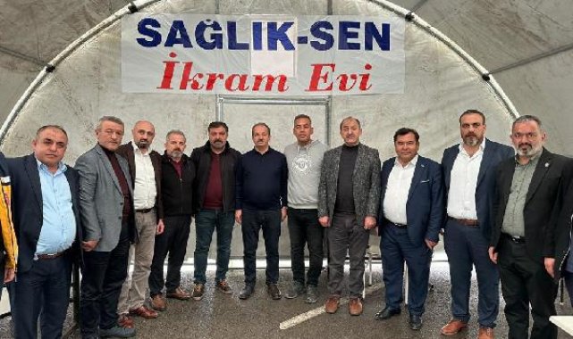 'Sağlık-Sen İkram Evi' Hatay ve İskenderun'da hizmete başladı