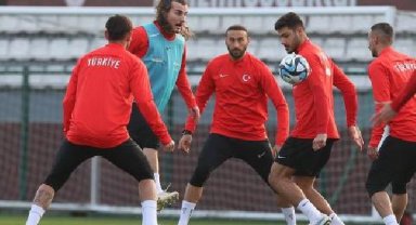 A Milli Futbol Takımı'nda Ermenistan maçının hazırlıkları sürüyor