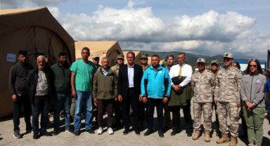 ABD'nin kurduğu sahra hastanesi, Sağlık Bakanlığı'na devredildi