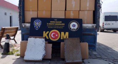 Adana'da kaçak sigara operasyonu: 17 gözaltı