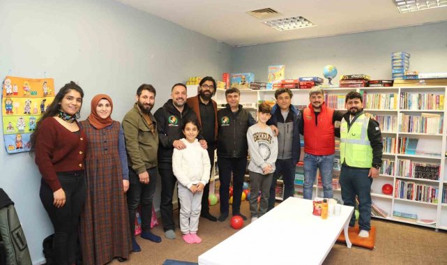 Adıyaman otogarına kütüphane kuruldu