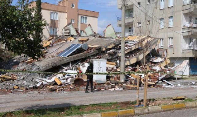 Adıyaman'da çöken binadaki arama enkazda canlı bulunmadığının tespitiyle sonlandı