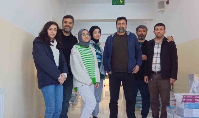 Adıyaman'da depremzede öğrenciler için kitap kampanyası düzendi
