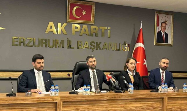 AK Parti Erzurum İl Başkanı Küçükoğlu basın mensuplarıyla bir araya geldi