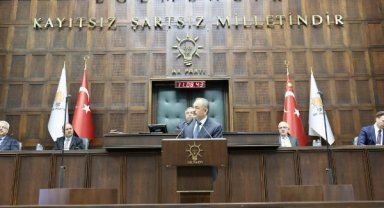 AK Parti grubu 'deprem' gündemiyle toplandı