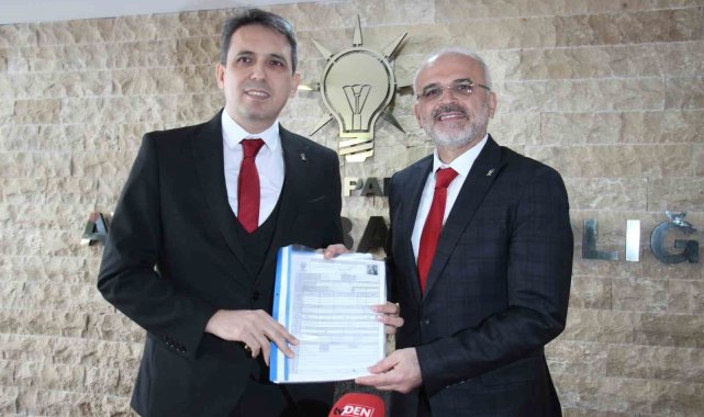AK Partili Elbir, milletvekilliği aday adaylığı başvurusunu yaptı