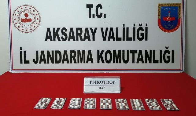 Aksaray'da jandarmadan uyuşturucu operasyonu: 2 gözaltı