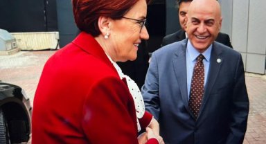 Akşener, belediye başkanlarıyla bir araya geldi