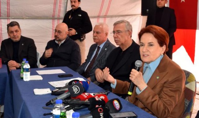 Akşener: Bütçe ile belediye imkanlarını birleştirip, vatandaşa hizmet edin