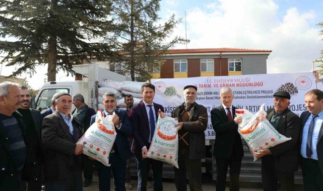 Alpu'da nohut üreticilerine yüzde 50 hibeli tohum desteği
