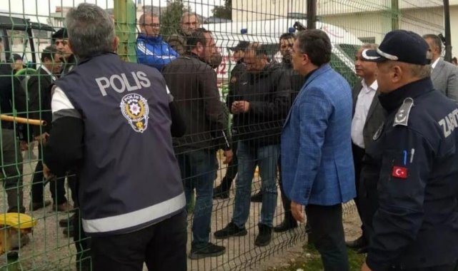Amatör maçta sahaya inen Belediye Başkanı hakkında Emniyet ekiplerine 'Talimat' iddiası