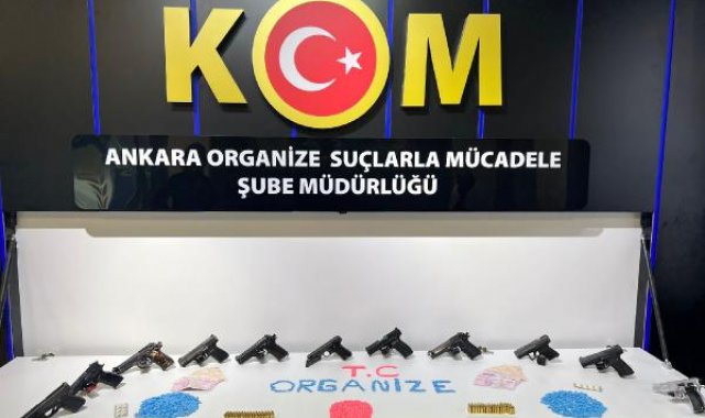 Ankara'da suç örgütüne operasyon: 9 gözaltı